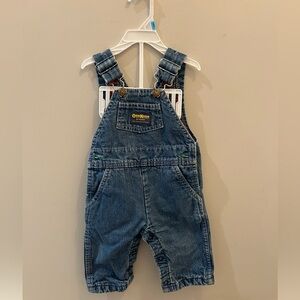 Flannel lined overalls